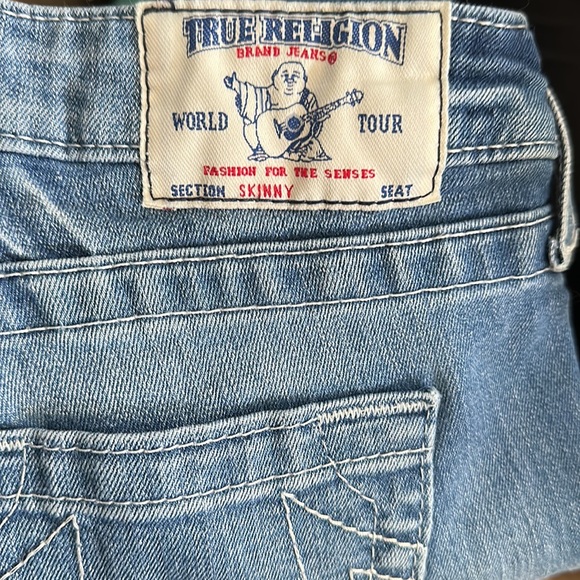 True religion brand jeans, size 26 skinny leg - Picture 4 of 4
